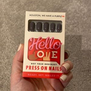 Hello Love Press On Nails Houston We Have A Purple